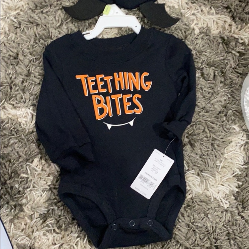 Long sleeve Halloween onesie